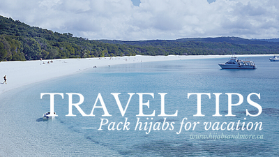 Tips To Pack Your Hijabs For Travel