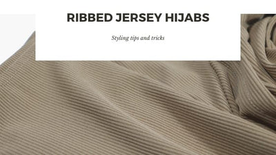 Styling Ribbed Jersey Hijabs For The Winter