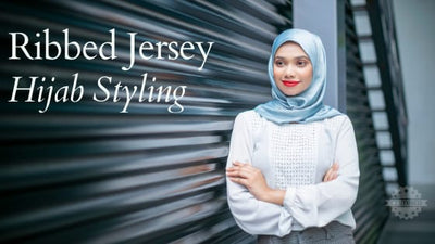 Ribbed Jersey Hijab Styling For Spring