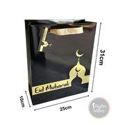 Eid Gift Bags | Kids Gift Bags | PACK OF 2 - Black - SHOP PREMIUM Eid Gift Bags | Adults & Kids Gift Bags | PACK OF 2