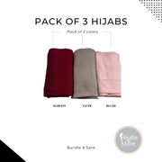 Glow & Go Jersey Hijab Bundle - Hijabs Glow & Go Hijab Bundle | Hijabs Canada | Free shipping on all orders