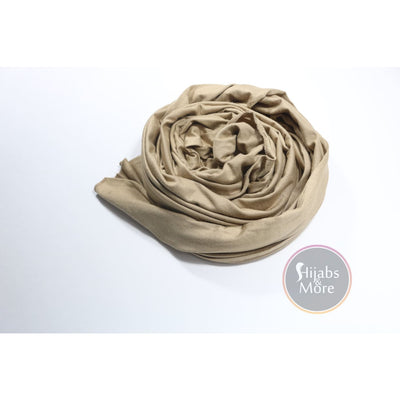 BEIGE Premium Jersey - Hijabs Jersey Hijabs Canada | Hijab Online Canada | Free & Fast Shipping GTA