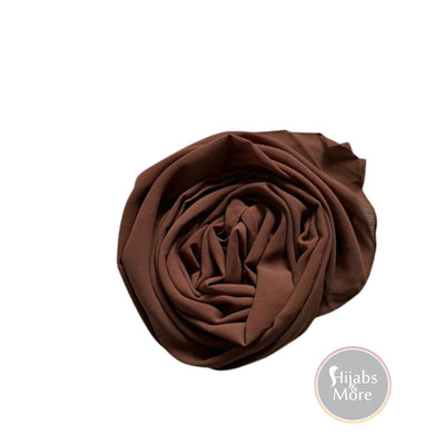 BROWN Premium Chiffon - Shop Hijab Canada | BROWN Premium Chiffon Hijab | Hijab Store Canada