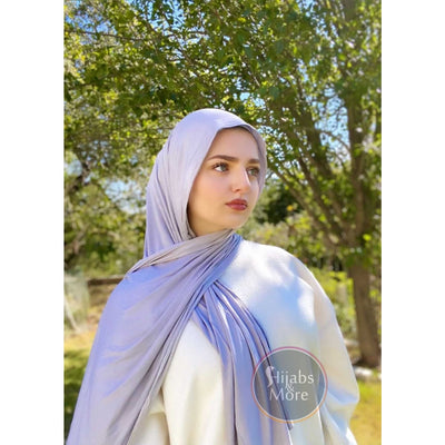 LIGHT GRAY Premium Jersey - Hijabs