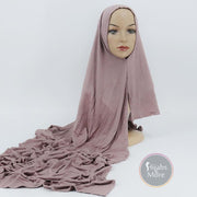 MAUVE Instant Hijab - Instant Hijabs | NO PINS NEEDED & 2 minutes to tie | Hijabs Canada