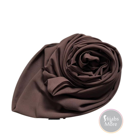 CHOCOLATE Premium Chiffon - Shop Hijabs Canada - Premium Chiffon Hijabs - Hijab Stores in Canada