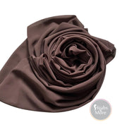 CHOCOLATE Premium Chiffon - Shop Hijabs Canada - Premium Chiffon Hijabs - Hijab Stores in Canada