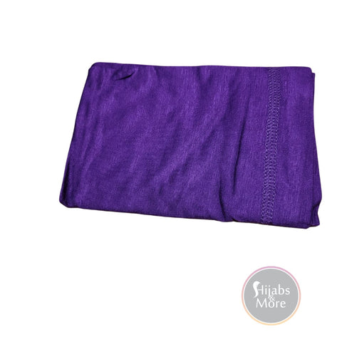 PURPLE Cotton Underscarf (Undercap) - Accessories Purple Underscarf Canada | Online Hijab Store Canada | Free Shipping