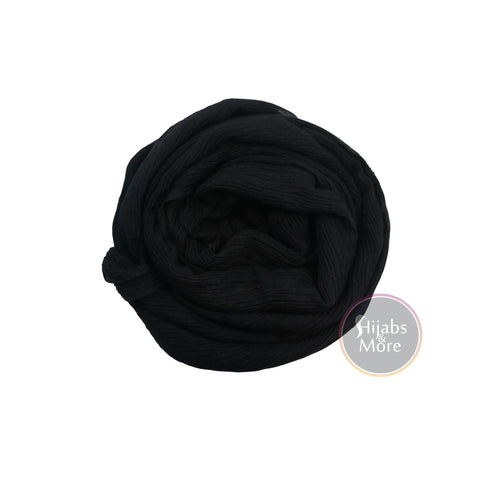 BLACK Plain Rayon