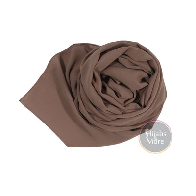 DARK KHAKI Premium Chiffon