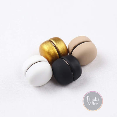 MATTE Magnetic Hijab Pins: Pink Black Rose Gold & Silver [Variety 4-Pack] - Set of 4 - Accessories Magnetic Hijab Pins | Best Hijab Online 