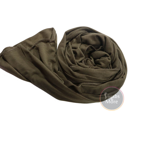 KHAKI GREEN Modal Hijab