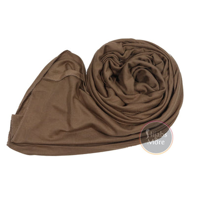 LIGHT BROWN Premium Jersey - Hijabs