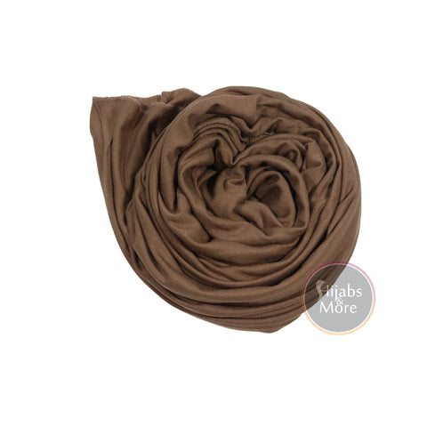 LIGHT BROWN Premium Jersey - Hijabs