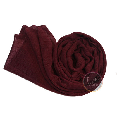 MAROON Plain Rayon