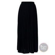 Modest Pleated Skirts - Small / Black - Skirts