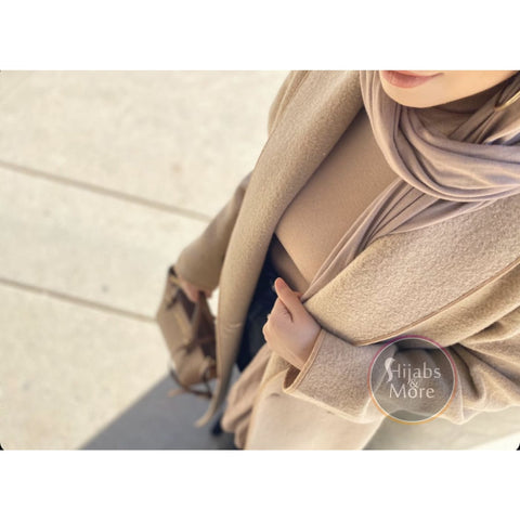 TAUPE Premium Jersey - Hijabs