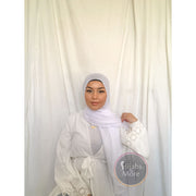 WHITE Premium Jersey - Hijabs